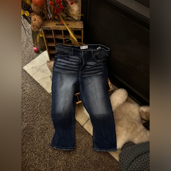 BKE Denim - BUCKLE BKE PAYTON UNIVERSAL FIT HIGH RISE CROPPED JEAN SIZE 34. NEW WITHOUT TAGS